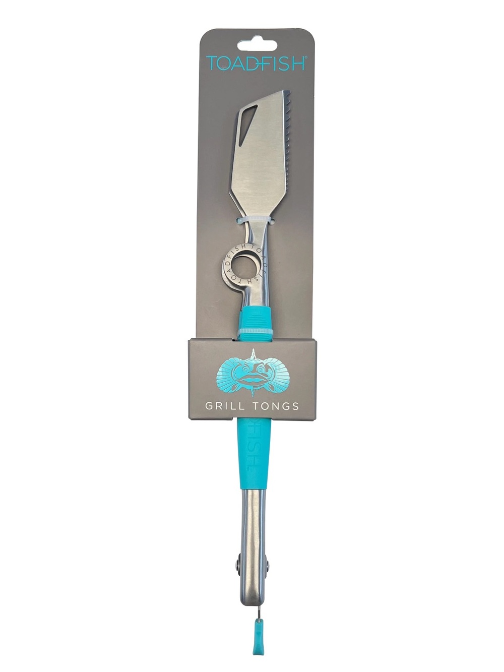 Toadfish Stainless Steel Tongs NWT